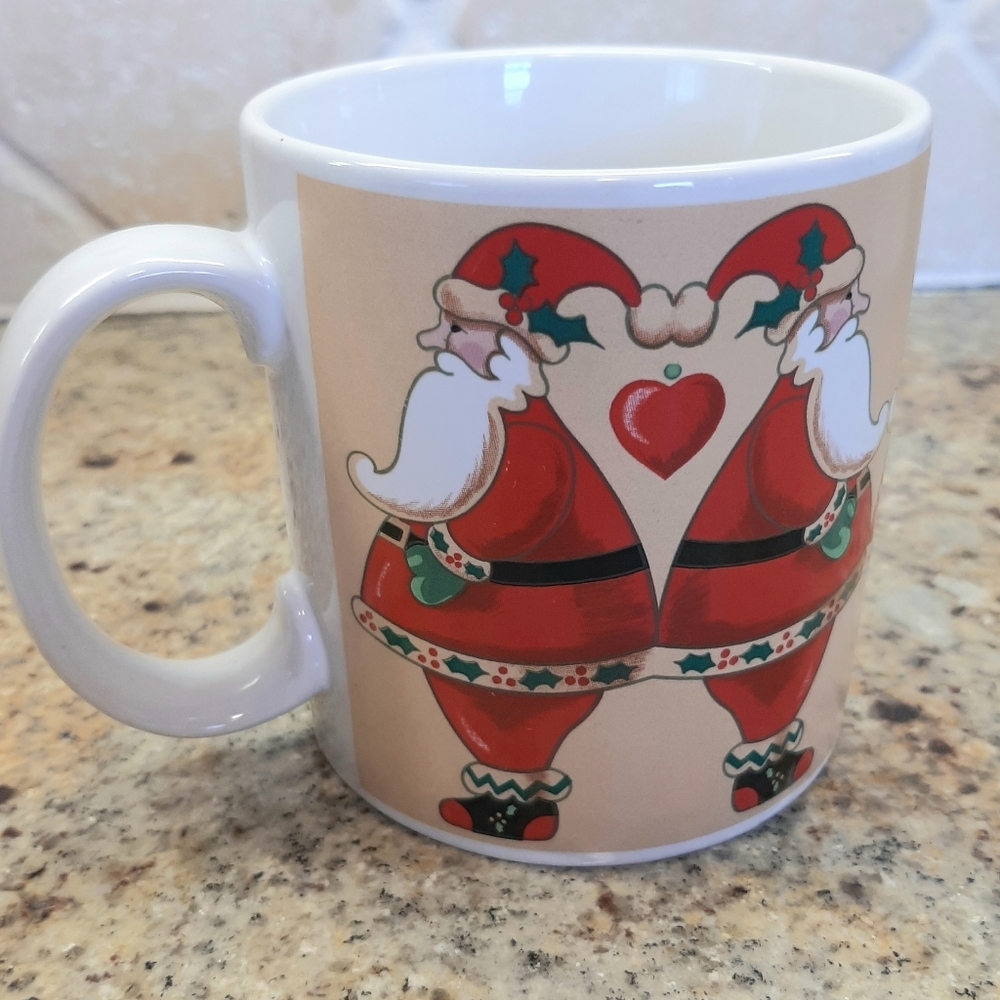 RUSS BERRIE & SONS SANTA MUG - Picture 5 of 6